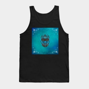 Awesome cyberpunk mask Tank Top